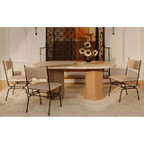 Posta Dining Chair, Beige, Set of 2-Furniture - Dining-High Fashion Home