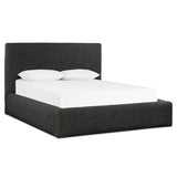 Quincy Bed, Lisbon Charcoal-Furniture - Bedroom-High Fashion Home