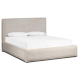 Quincy Bed, Plushtone Linen