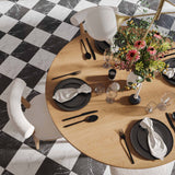 Nolan Round Dining Table, Natural-Furniture - Dining-High Fashion Home