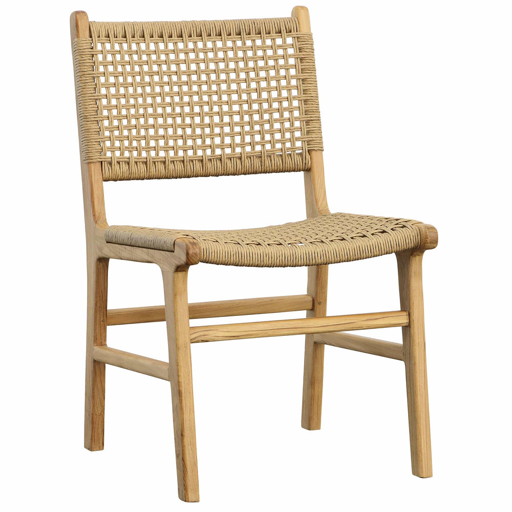 Dallas Outdoor Dining Chair, Natural, Set of 2-Furniture - Dining-High Fashion Home