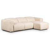 Radley Power Recliner Right Chaise Sectional, Antigo Natural-Furniture - Sofas-High Fashion Home