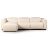 Radley Power Recliner Left Chaise Sectional, Antigo Natural-Furniture - Sofas-High Fashion Home