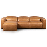 Radley Power Recliner Left Chaise Sectional, Sonoma Butterscotch-Furniture - Sofas-High Fashion Home