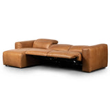 Radley Power Recliner Left Chaise Sectional, Sonoma Butterscotch-Furniture - Sofas-High Fashion Home