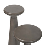 Ravine Accent Table, Dark Grey, Set of 2-Furniture - Accent Tables-High Fashion Home