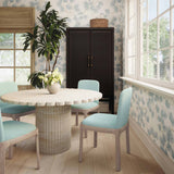 Rebecca Dining Chair, Light Blue