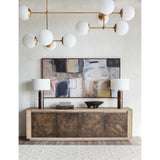 Redondo Media Console, Bleached Alder