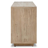 Redondo Media Console, Bleached Alder