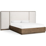 Regan Bed, Crete Ivory-Furniture - Bedroom-High Fashion Home