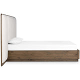 Regan Bed, Crete Ivory-Furniture - Bedroom-High Fashion Home