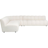 Renzo Armless Sectional, Nomad Snow-Furniture - Sofas-High Fashion Home