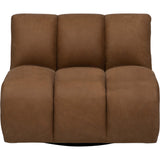 Renzo Armless Swivel Chair, Lukas Ranch-Furniture - Chairs-High Fashion Home