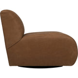 Renzo Armless Swivel Chair, Lukas Ranch-Furniture - Chairs-High Fashion Home