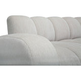 Renzo Sectional, Synergy Oatmeal