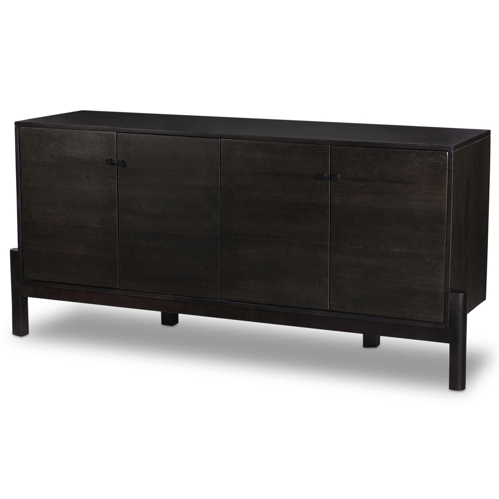 Reza Sideboard, Worn Black-Furniture - Storage-High Fashion Home