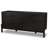 Reza Sideboard, Worn Black-Furniture - Storage-High Fashion Home