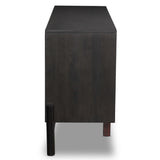 Reza Sideboard, Worn Black-Furniture - Storage-High Fashion Home