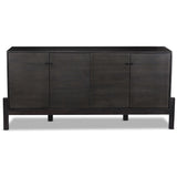 Reza Sideboard, Worn Black-Furniture - Storage-High Fashion Home