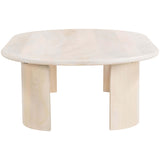 Risan Coffee Table, Natural-Furniture - Accent Tables-High Fashion Home