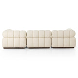 Roma 3-Piece Sofa, Durham Cream-Furniture - Sofas-High Fashion Home