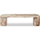 Romano Coffee Table, Desert Taupe-Furniture - Accent Tables-High Fashion Home