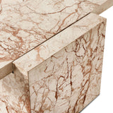 Romano Coffee Table, Desert Taupe-Furniture - Accent Tables-High Fashion Home