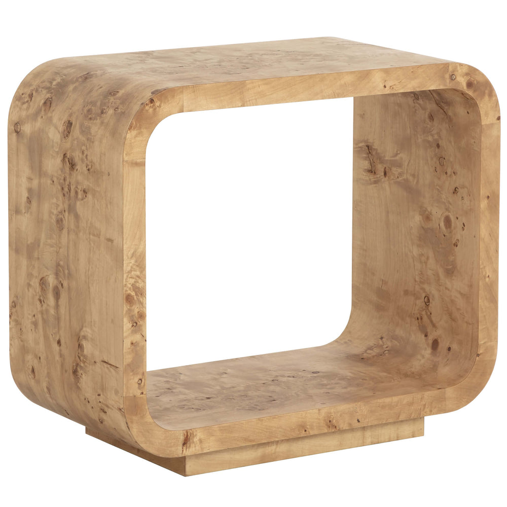 Rowena End Table, Natural-Furniture - Accent Tables-High Fashion Home