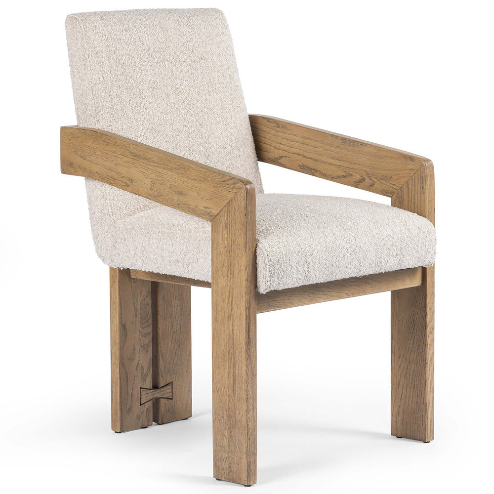 Roxy Dining Arm Chair, Somerton Ash-Furniture - Dining-High Fashion Home