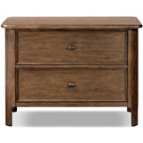 Russ Nightstand, Aged Oak-Furniture - Bedroom-High Fashion Home