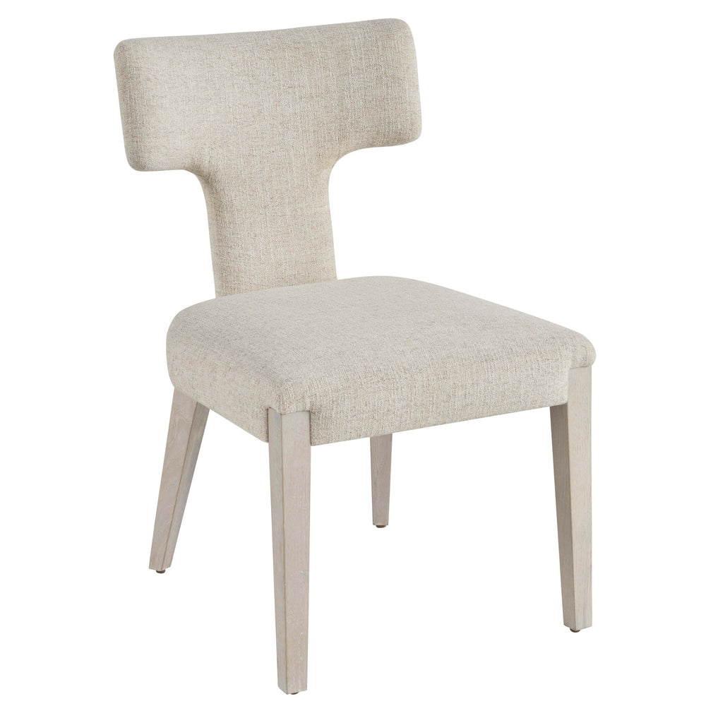 Raen Side Chair, Monique Linen/White Oak-Furniture - Dining-High Fashion Home