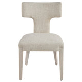 Raen Side Chair, Monique Linen/White Oak-Furniture - Dining-High Fashion Home