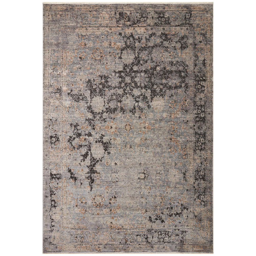 Loloi Rug Sonnet SNN-05, Charcoal/Slate-Rugs1-High Fashion Home