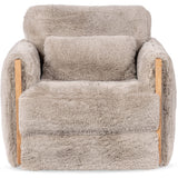 Meridian Swivel Chair, Yakity Yak Granite-Furniture - Chairs-High Fashion Home