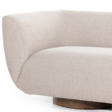 Sabine Sofa, Gibson Taupe-Furniture - Sofas-High Fashion Home