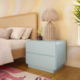 Sagura Nightstand, Blue-Furniture - Bedroom-High Fashion Home