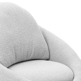 Sammy Swivel Chair, Light Grey-Furniture - Chairs-High Fashion Home