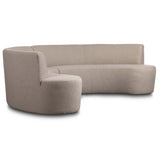 Sanda Dining Banquette, Kerbey Camel-Furniture - Dining-High Fashion Home