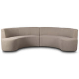 Sanda Dining Banquette, Kerbey Camel-Furniture - Dining-High Fashion Home