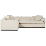 Sawyer 3 Piece Corner Sectional, Antwerp Natural-Furniture - Sofas-High Fashion Home