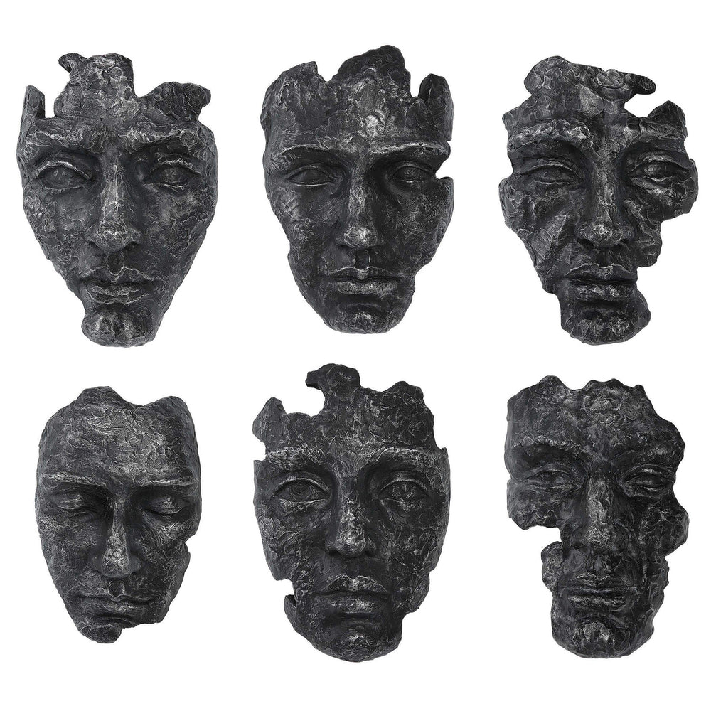 Self-Portrait Wall Decor, Set of 6-Accessories-High Fashion Home