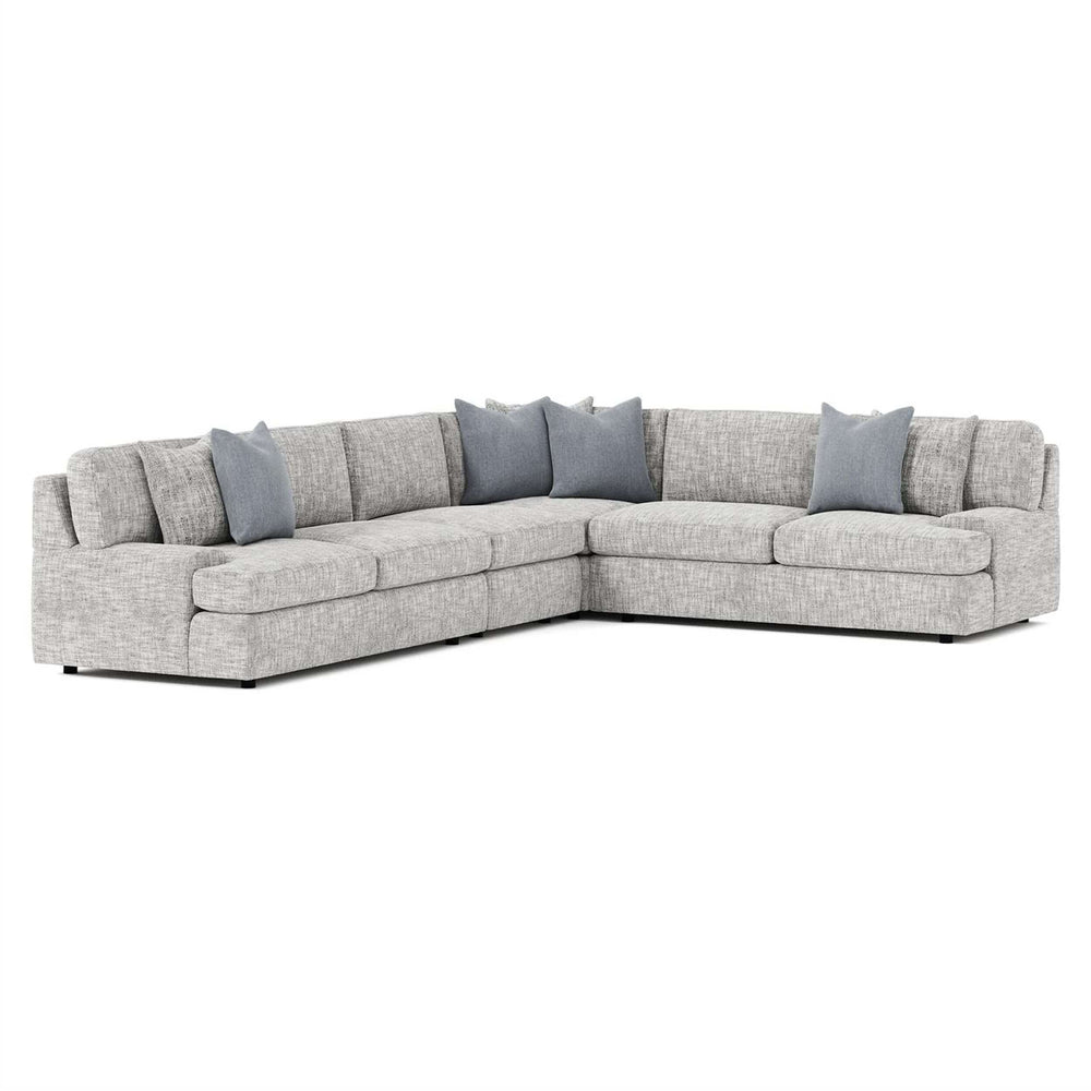 Serena 4 Piece Sectional, 1438-010-Sofas-High Fashion Home