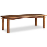 Shevone Dining Table, Natural Walnut-Furniture - Dining-High Fashion Home