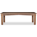 Shevone Dining Table, Natural Walnut-Furniture - Dining-High Fashion Home