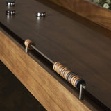 Shuffleboard Table, Carbonized Black