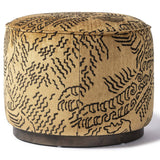 Sinclair Round Ottoman, Balkan Ochre