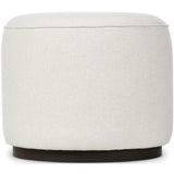 Sinclair Round Outdoor Ottoman, Alessi Linen-Furniture - Benches-High Fashion Home