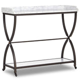 Six Beers Table, White Marble