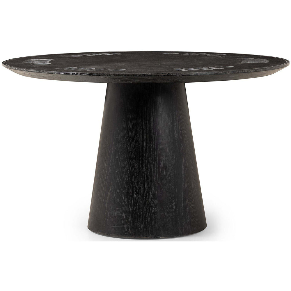 Skye Poker Table, Bluestone-Furniture - Dining-High Fashion Home