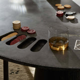 Skye Poker Table, Bluestone-Furniture - Dining-High Fashion Home